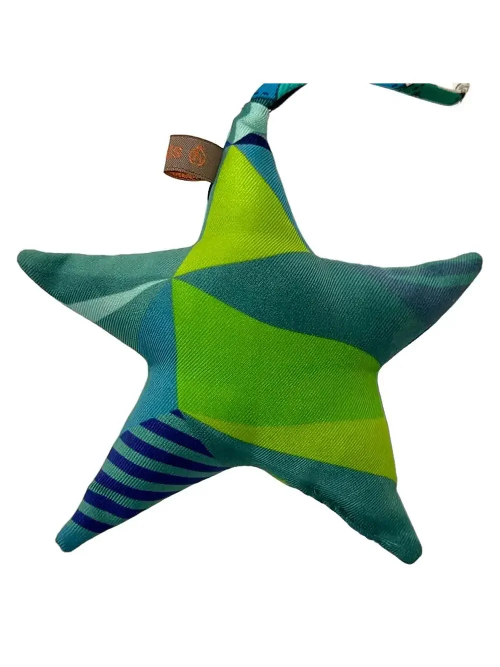 Hermes Petit H Light Green Multi Silk #290556H20B